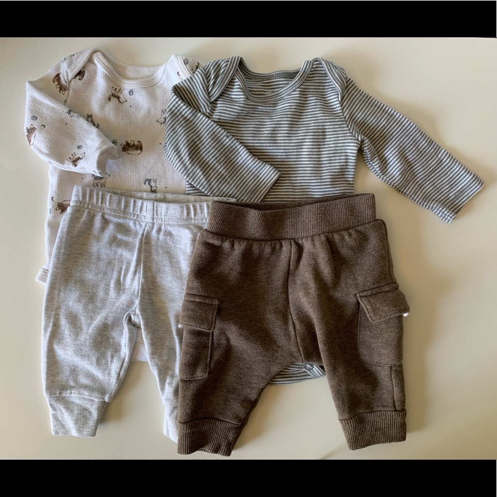 0-3 Months Baby Boy Outfits Set of 2